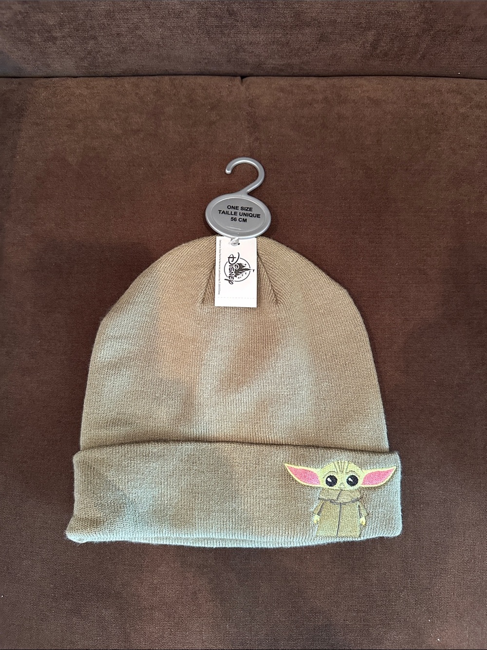 Disney Green Yoda Beanie Hat with Green and Pink Character Embroidery one SZ NWT